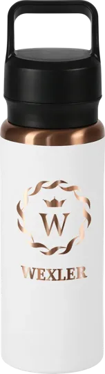 Urban Peak® 28oz Dual Top Copper Water Bottle — view 4
