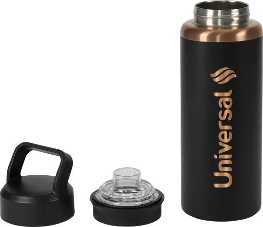 Urban Peak® 28oz Dual Top Copper Water Bottle — view 11