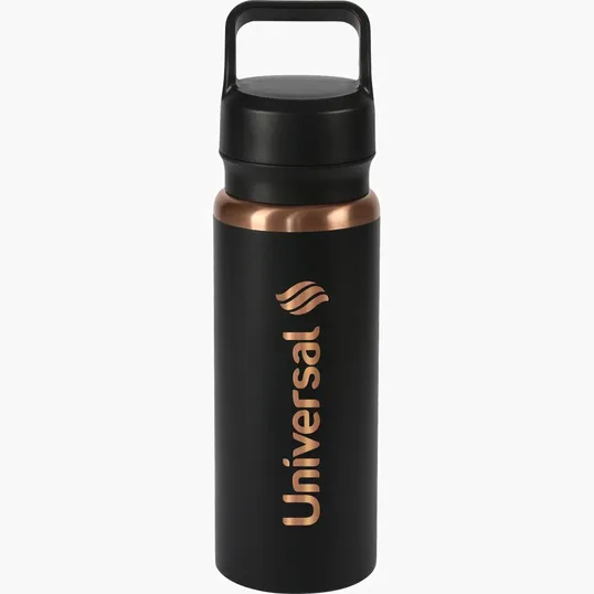 Urban Peak® Dual Top Copper Water Bottle, 28 oz — view 4