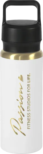 Urban Peak® 28oz Dual Top Gold Water Bottle — view 3