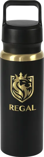 Urban Peak® 28oz Dual Top Gold Water Bottle — view 8