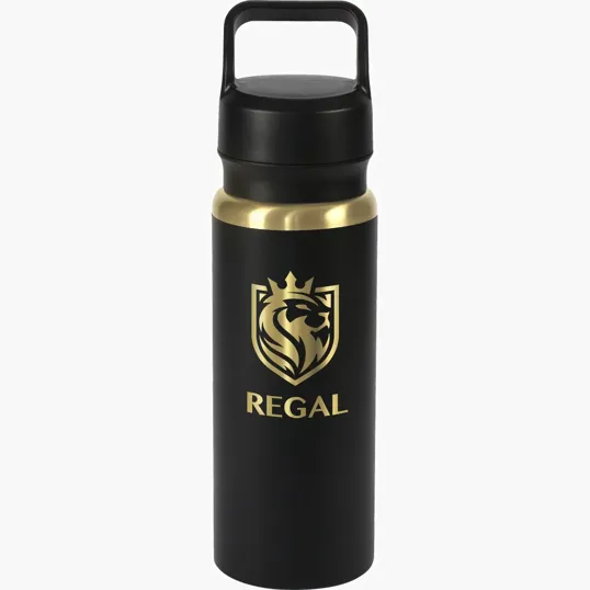 Urban Peak® 28oz Dual Top Gold Water Bottle — view 9