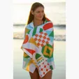 Pro Vision Beach Towel, Polyester Front with Cotton Terry Back — view 10
