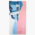 Pro Vision Beach Towel, Polyester Front with Cotton Terry Back — view 3