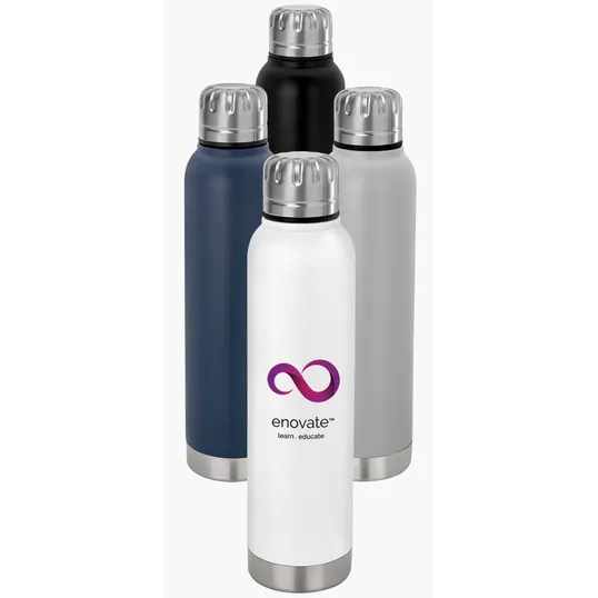 EarthTrendz™ 17 oz MOD Trail Vacuum Water Bottle — view 2