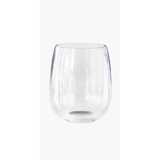 Symglass 12oz Clear Stemless Wine Glass — view 5
