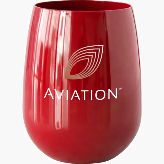Symglass 12 oz Colored Stemless Wine Glass — view 5