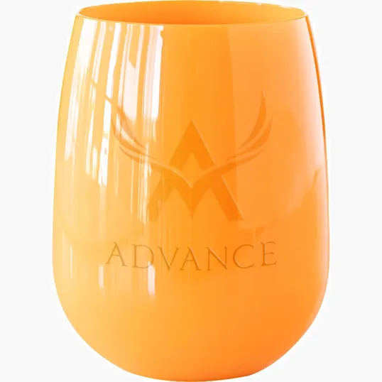 Symglass 12 oz Colored Stemless Wine Glass — view 12