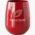 Symglass 12 oz Colored Stemless Wine Glass — view 5