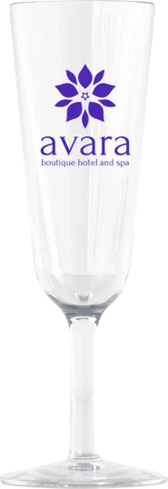 Symglass 7oz Clear Champagne Flute — view 2