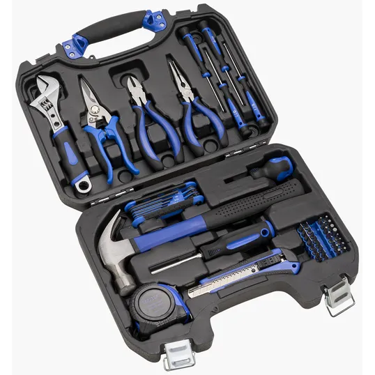 53 Piece Tool Set with Blow-Molded Case