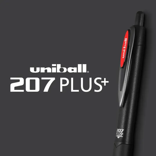 uni-ball® 207 PLUS+ Retractable Gel Pen, 0.7mm — view 9