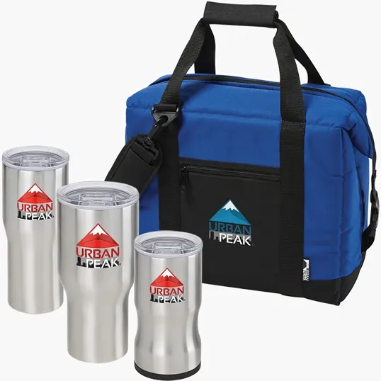 Urban Peak® 3-in-1 Drinkware Gift Set with Cooler Bag — view 5