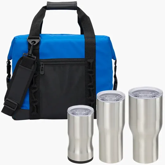 Urban Peak® 3-in-1 Drinkware Gift Set with Cooler Bag — view 4