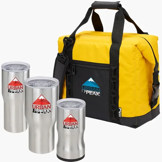 Urban Peak® 3-in-1 Drinkware Gift Set with Cooler Bag — view 8