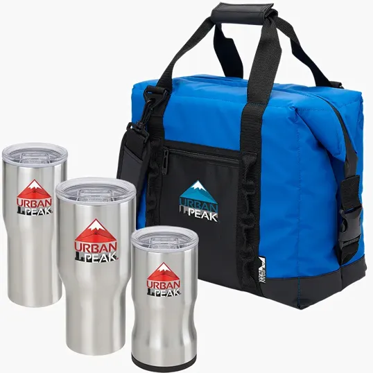Urban Peak® 3-in-1 Drinkware Gift Set with Cooler Bag — view 10