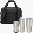 Urban Peak® 3-in-1 Drinkware Gift Set with Cooler Bag — view 2