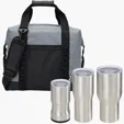 Urban Peak® 3-in-1 Drinkware Gift Set with Cooler Bag — view 3