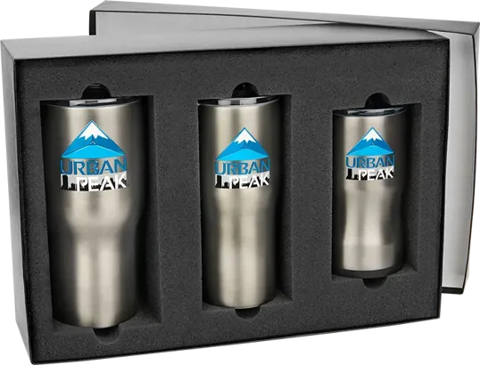 Urban Peak® Gift Set with 3-in-1 Insulator and Vacuum Tumblers — view 2
