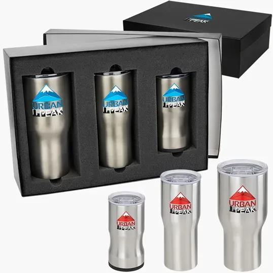 Urban Peak® Gift Set with 3-in-1 Insulator and Vacuum Tumblers — view 11