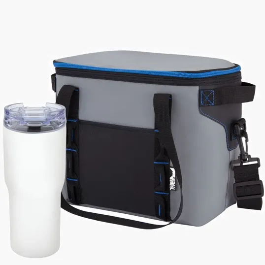 Urban Peak® Trail Vacuum Tumbler & Waterproof 12 Can Cooler Gift Set — view 4
