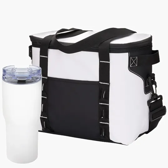 Urban Peak® Trail Vacuum Tumbler & Waterproof 12 Can Cooler Gift Set — view 7
