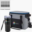 Urban Peak® Cooler Bag, Tumbler & uni-ball® Pen Gift Set