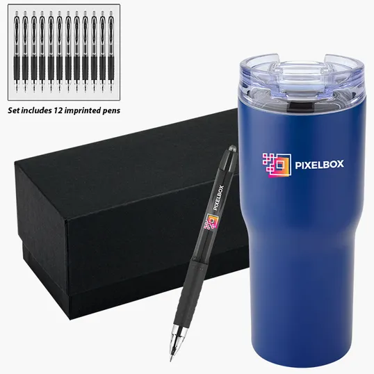 Urban Peak® Trail Vacuum Tumbler & uni-ball® 207 Gel Pen Gift Set