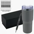 Urban Peak® Trail Vacuum Tumbler & uni-ball® 207 Gel Pen Gift Set — view 8
