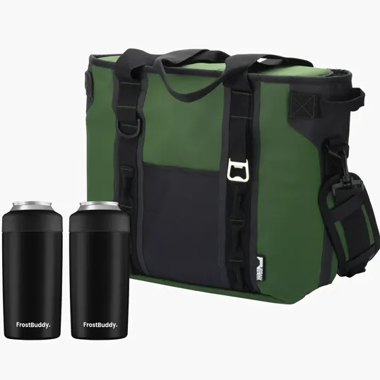 Urban Peak® FrostBuddy® Black Duo Gift Set with Cooler Bag — view 5
