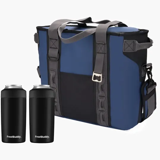 Urban Peak® FrostBuddy® Black Duo Gift Set with Cooler Bag — view 6