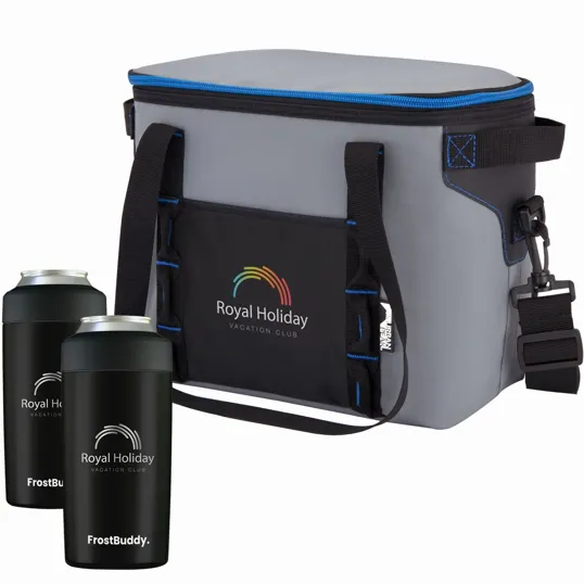 Urban Peak® CB161 Waterproof 12 Can Hinge Cooler & FrostBuddy® Duo Gift Set — view 7