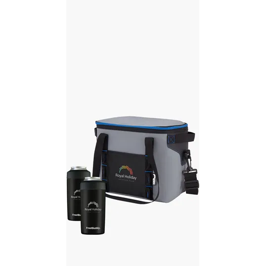 Urban Peak® CB161 Waterproof 12 Can Hinge Cooler & FrostBuddy® Duo Gift Set
