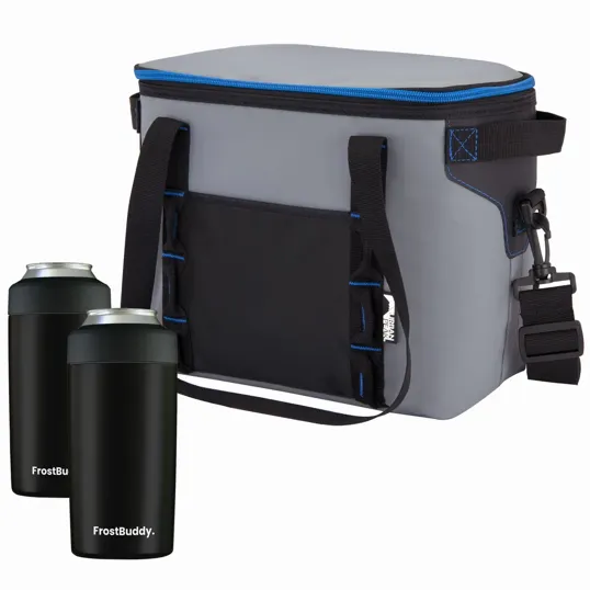 Urban Peak® CB161 Waterproof 12 Can Hinge Cooler & FrostBuddy® Duo Gift Set — view 4