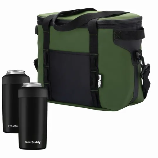 Urban Peak® CB161 Waterproof 12 Can Hinge Cooler & FrostBuddy® Duo Gift Set — view 5