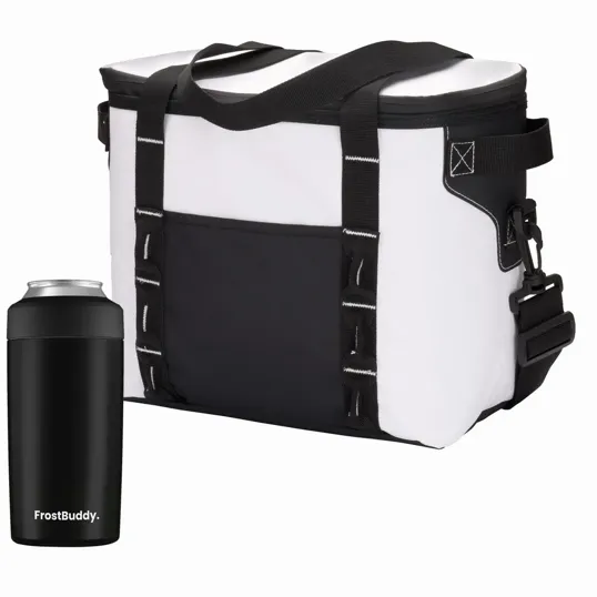 Urban Peak® Waterproof 12 Can Hinge Cooler & Frost Buddy® Universal Buddy 2.0 Gift Set — view 2