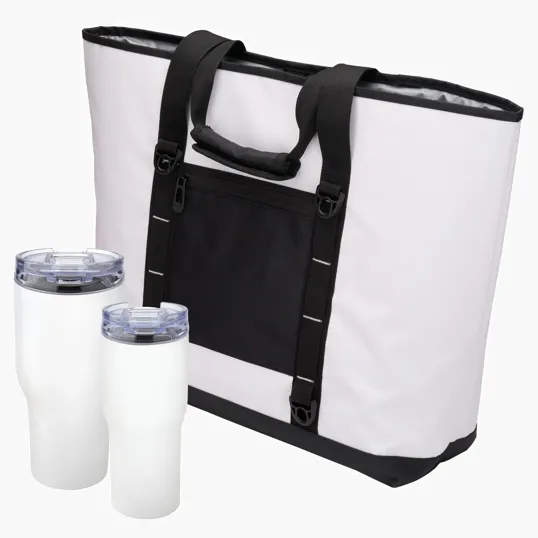 Urban Peak® BG368 Trail Gift Set with 20 oz & 30 oz Tumblers and Padded Tote — view 2