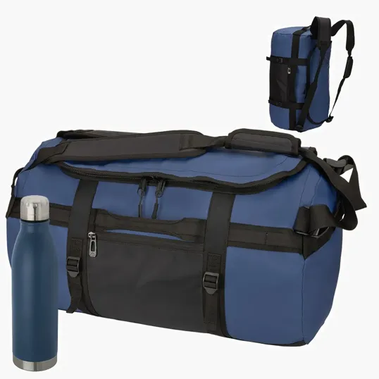 Urban Peak® Waterproof Backpack Duffel Kit with 28 oz Bottle — view 3