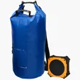 Traveling Sounds Kit with Solar Bluetooth Speaker and 31L Dry Bag Backpack — view 2