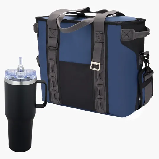 Urban Peak® Apex Ridge Vacuum Travel Mug & Waterproof Cooler Gift Set — view 6