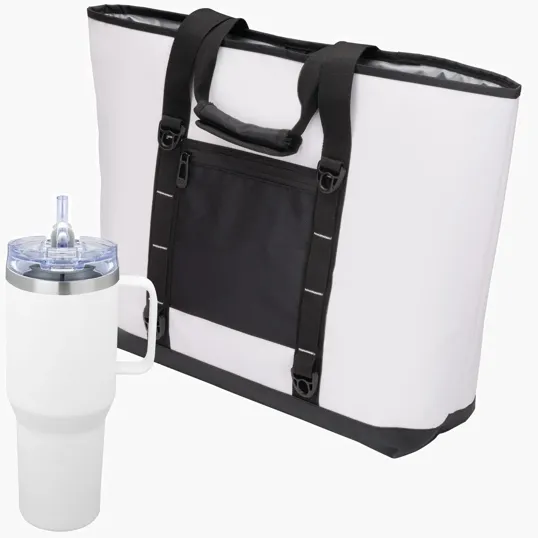 Urban Peak® Apex Ridge Vacuum Travel Mug & Padded Tote Bag Gift Set, 40 oz — view 3