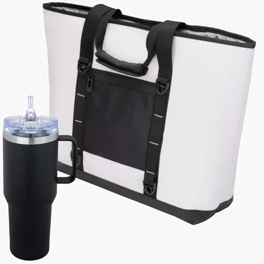 Urban Peak® Apex Ridge Vacuum Travel Mug & Padded Tote Bag Gift Set, 40 oz — view 4