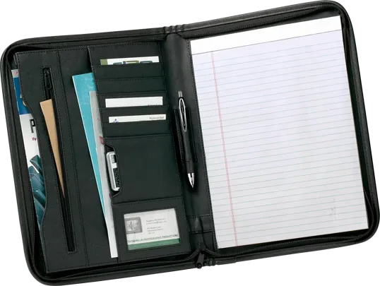 uni-ball Oxford Padfolio & 207 Gel Pen Gift Set — view 4