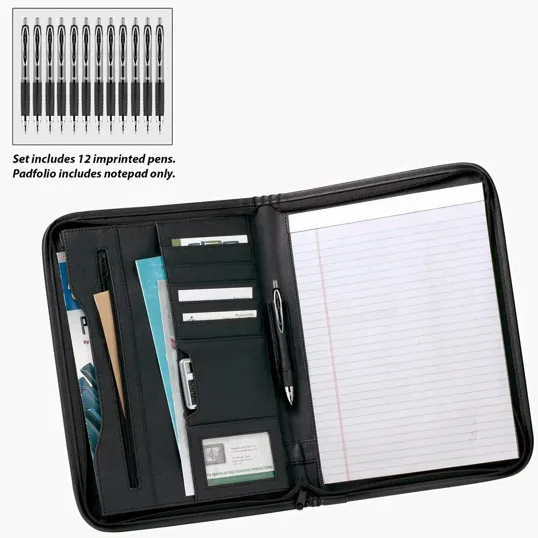 uni-ball Oxford Padfolio & 207 Gel Pen Gift Set — view 7