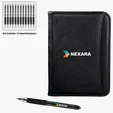 uni-ball Oxford Padfolio & 207 Gel Pen Gift Set