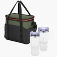 Urban Peak® Duo Lunch Kit with Vacuum Camp Mugs and 12-Can Cooler — view 3