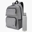 EarthTrendz™ Eco-Friendly Jetsetter Kit with 17 oz Bottle and 26L Backpack — view 4