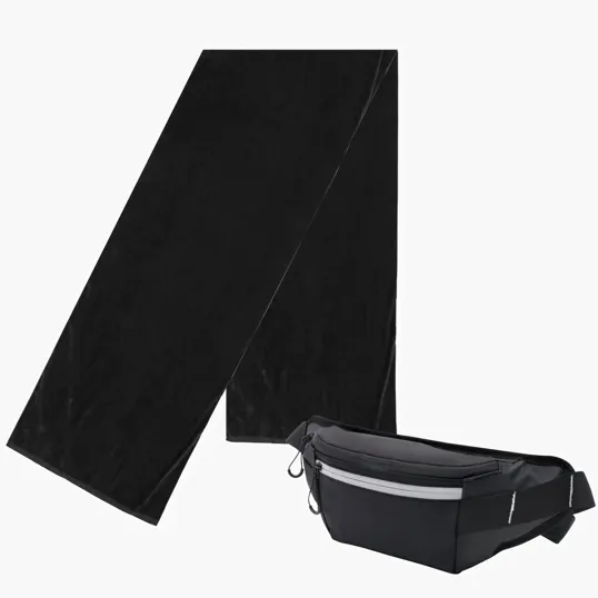 Fitness Essentials Kit with Urban Peak® Crossbody Belt Bag and Sport Towel — view 3