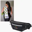 Fitness Essentials Kit with Urban Peak® Crossbody Belt Bag and Sport Towel — view 2