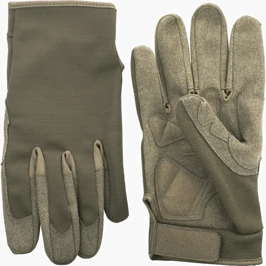Touchscreen Tips & Synthetic Leather Palm Gloves — view 2